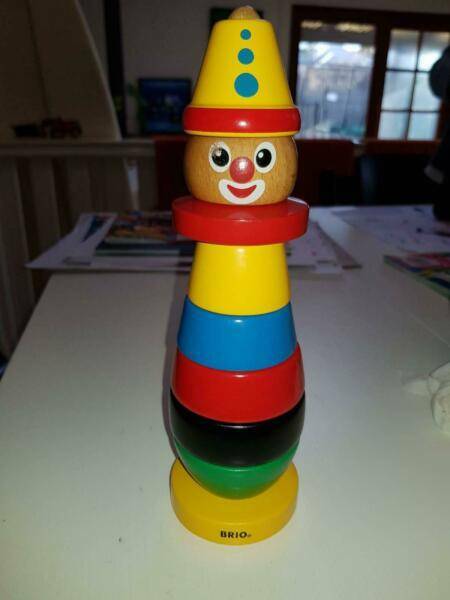 brio stacking clown